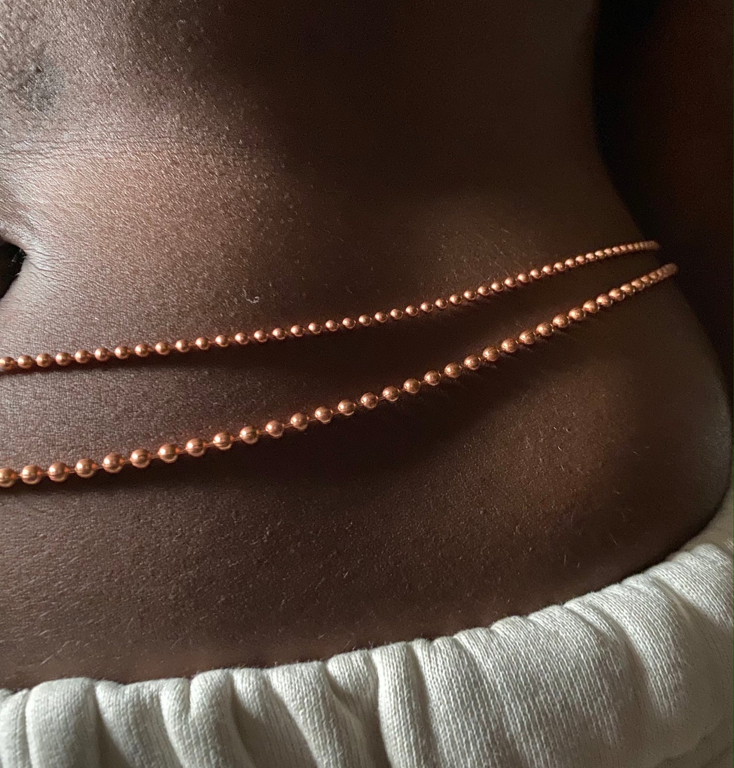 Copper Waist Beads