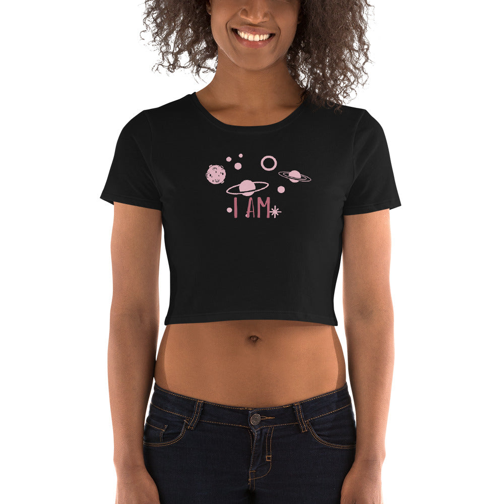 I AM Crop Tee