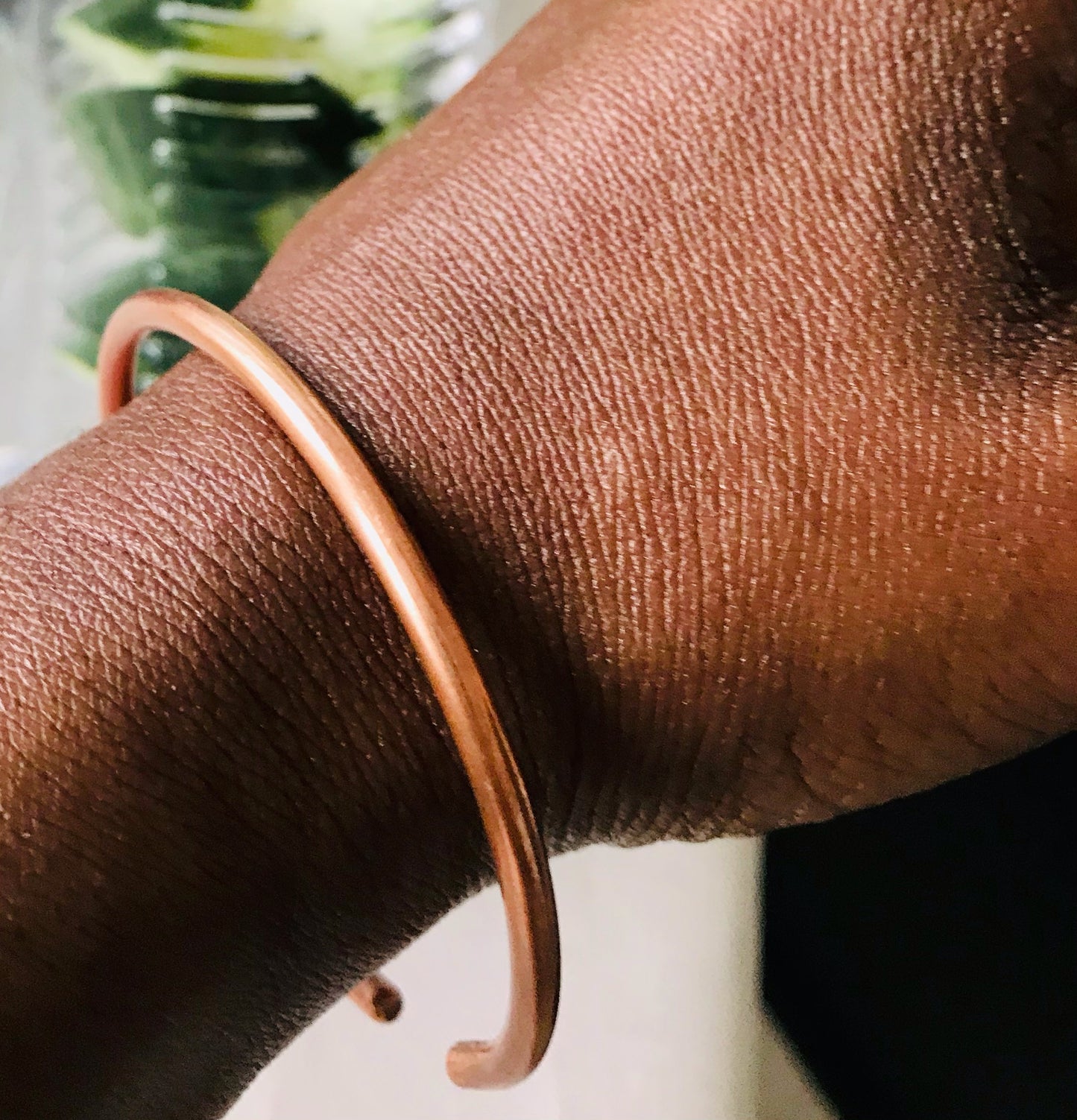 Open Copper Bangle