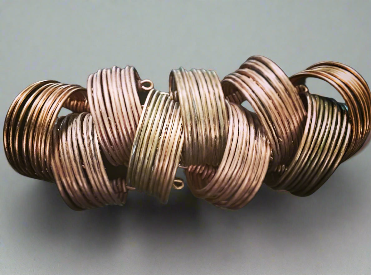 Stranded Copper Cuff