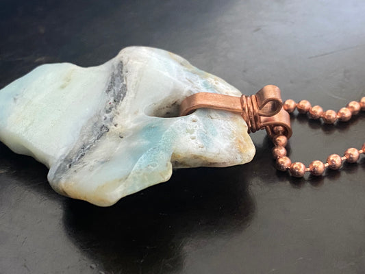 Amazonite Pendant Necklace