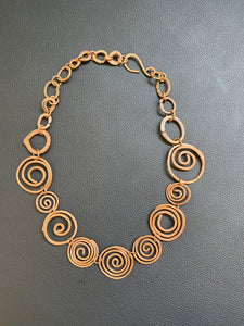 Multi-Spiral Necklace