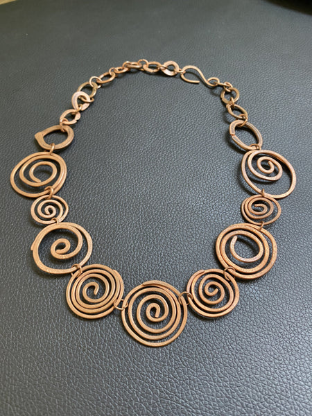 Multi-Spiral Necklace